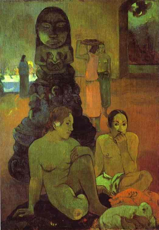 The Great Buddah - Paul Gauguin Painting